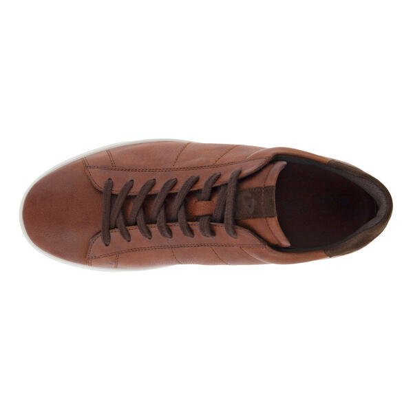 ECCO STREET LITE ECCO MENS LEATHER SNEAKERS